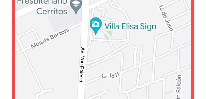 Vendo 2 Terrenos separados para Barrio Cerrado en Villa Elisa