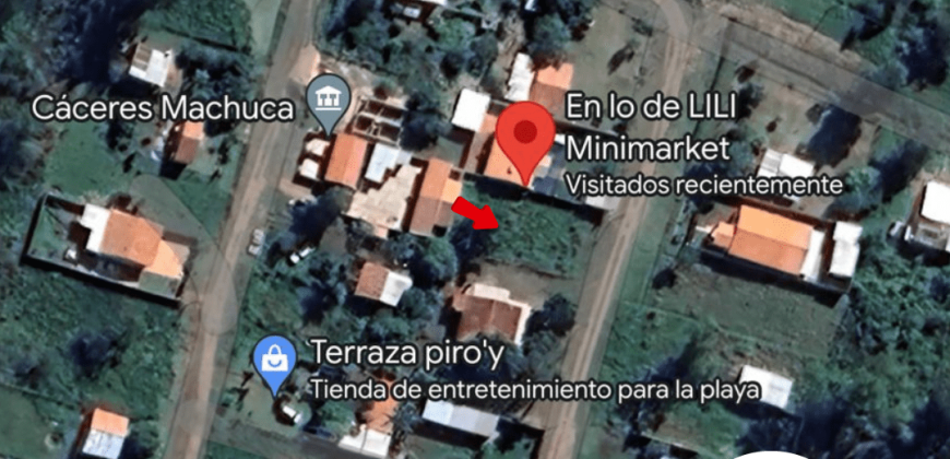 Vendo Terreno en Aratiri